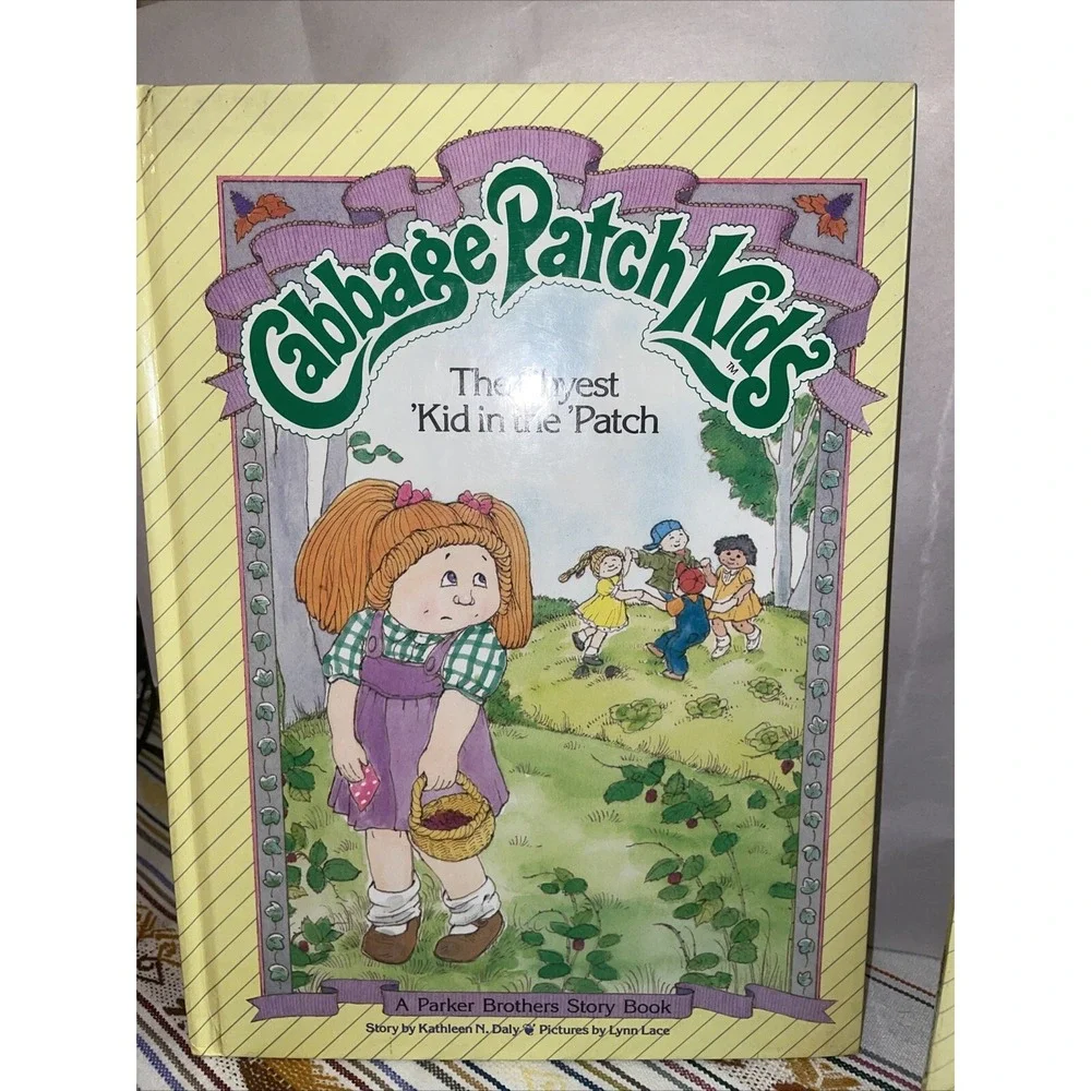 Lot‎ Of 3 Cabbage Patch Kids Books 1984 Hard Cover Books In Excellent Condition